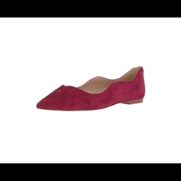Sam Edelman Rosalie Ballet Suede Flat Shoes - Picture 2 of 9